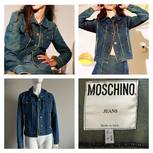 Moschino Jean Italy woman’s light weight jacket - Picture 2 of 16